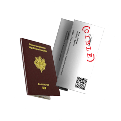 Passeport et Lettre pour Cadeau Escape Game