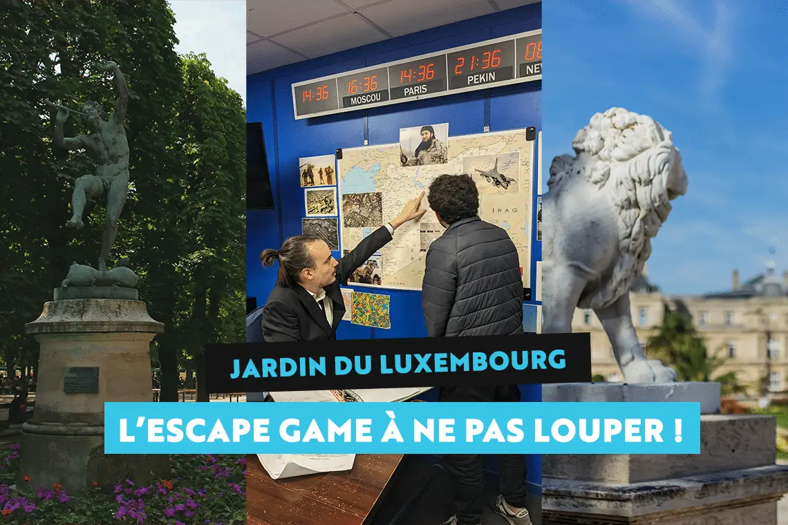 Escape Game Jardin du Luxembourg